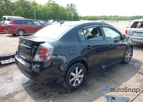 2012 Nissan Sentra 2.0/2.0S/Sr/2.0Sl из США, поврежденный, VIN 3N1AB6AP7CL735517